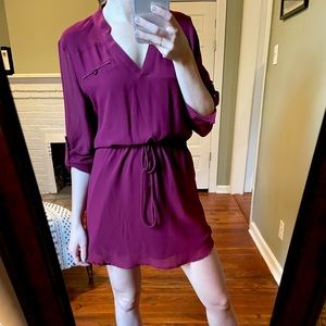 Maroon Dress | Etiquette | Small